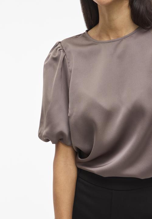 Immagine prodotto Vila VIELLETTE Rundhals Oberteil mit kurzen Ärmeln (36)