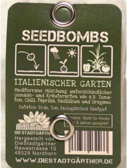 Immagine prodotto Die Stadtgärtner Bombe di semi del giardino italiano (Bomba da seme)