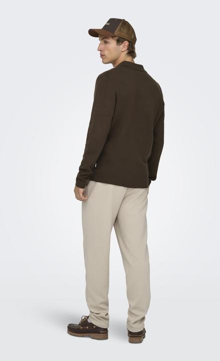 Produktbild Only & Sons Onscooper Reg Ls 12 Half Zip Polo Noos (M)