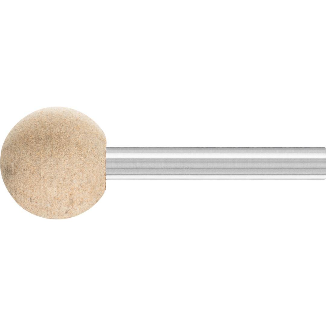 Pferd, Schleifmittel, Poliflex Schleifstift Kugelform Ø 20mm Schaft-Ø 6 mm Bindung LR A120 (120)
