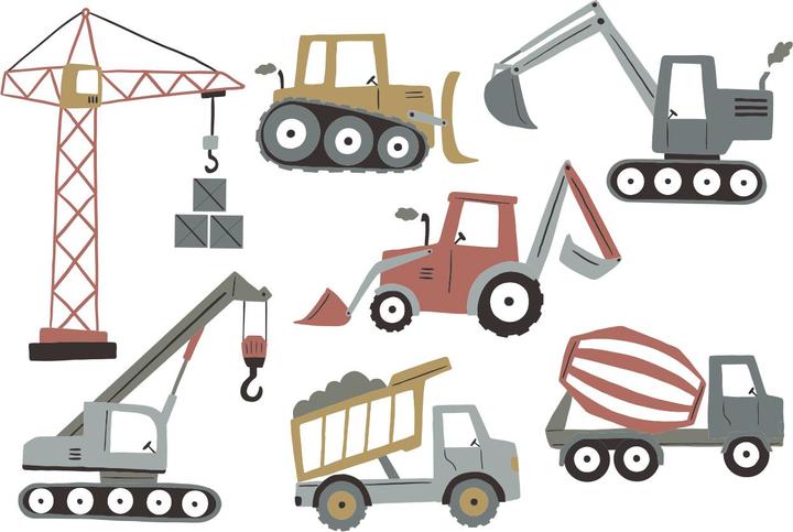 Vertbaudet Baustellenfahrzeuge