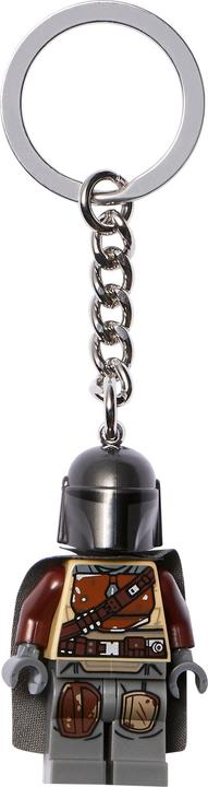 Actual product image LEGO Star Wars key ring with the Mandalorian (854124)