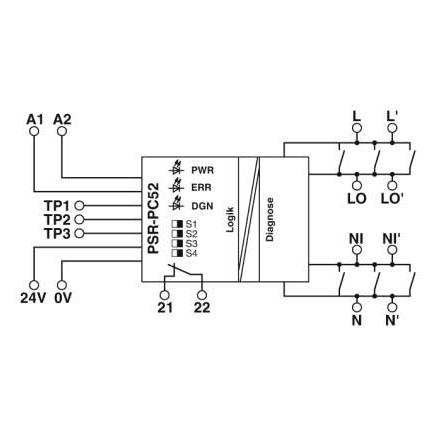 Phoenix Contact , Materiale Installazioni Elettriche, Psrpc521no1nc24dcsp
