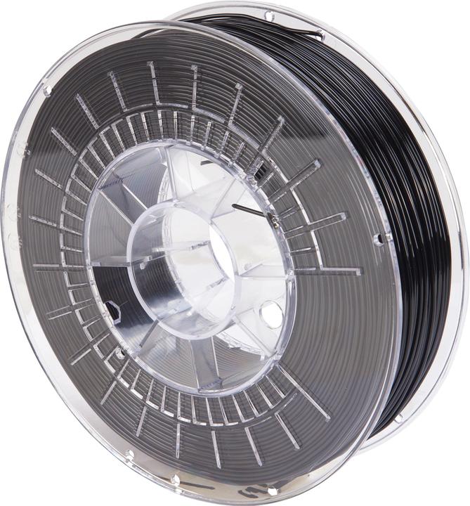 Actual product image Extrudr 3D Filament TPU Flex hard black 1.75mm 750g spool (TPU, 1.75 mm, 750 g)