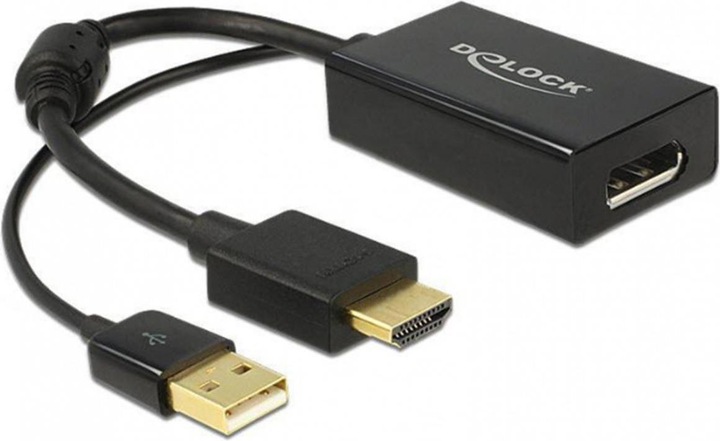 Delock HDMI zu (DP, 24.50 cm)