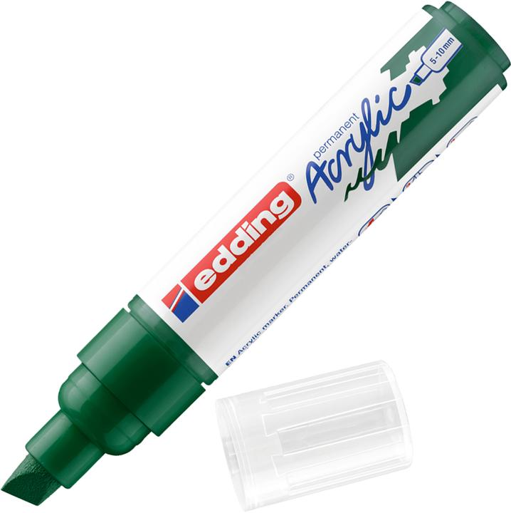 Image du produit Edding Marqueur acrylique 5000 Wide (Vert mousse, 10 mm, 1 x)
