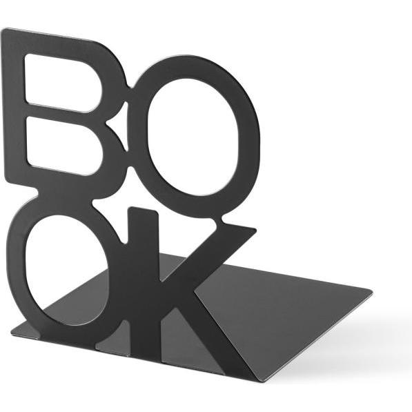 Mayland-Burde, Buchstütze, Buchstütze BOOK schwarz, 2er-Pack