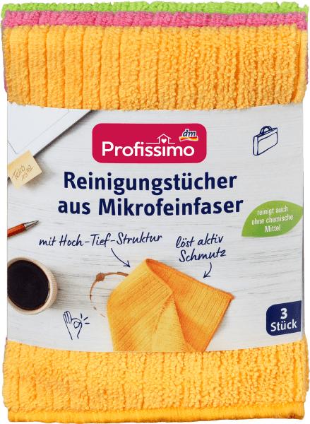 Actual product image dm Profissimo Microfine fiber cleaning wipes (3 pcs.)