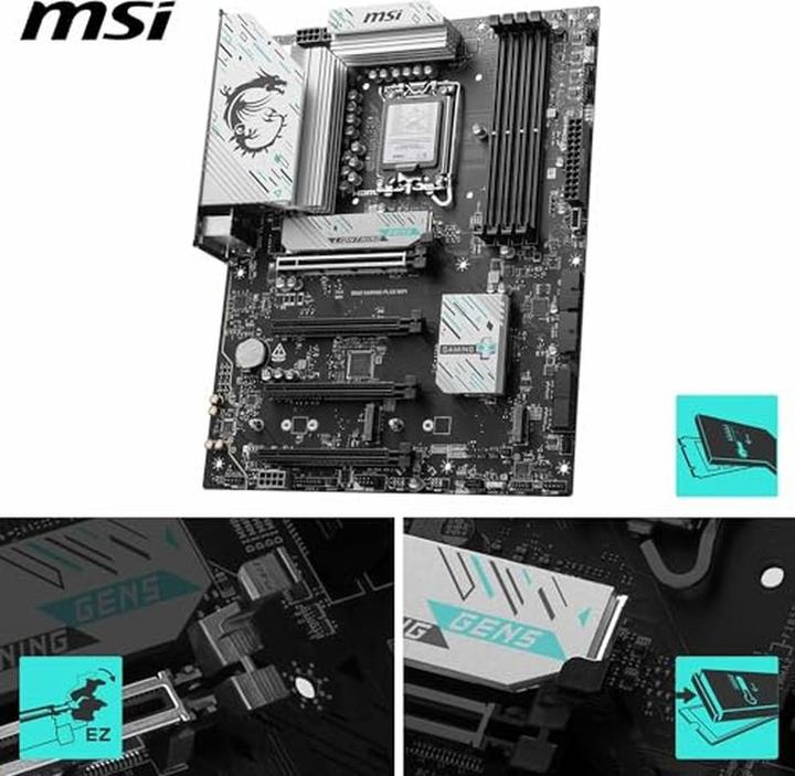 Image du produit MSI B860 GAMING PLUS WIFI (LGA 1851, Intel B860, ATX)