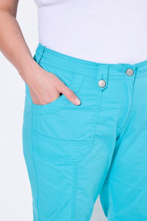 Actual product image Ulla Popken Roll-Tab Hem Stretch Cargo Pants (60)