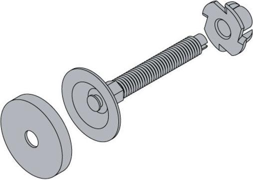 Image du produit Hettich Verstellschraube (2 Vis par pièce, 8 x 60 mm)