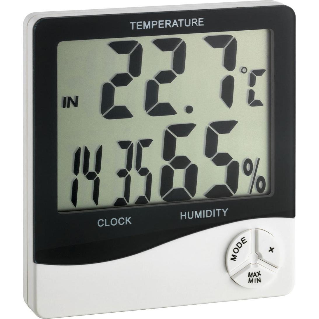 TFA Thermo-Hygrometer, Thermometer + Hygrometer, Weiss