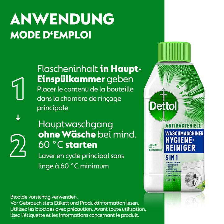 Produktbild Dettol Waschmaschinen Hygiene-Reiniger
