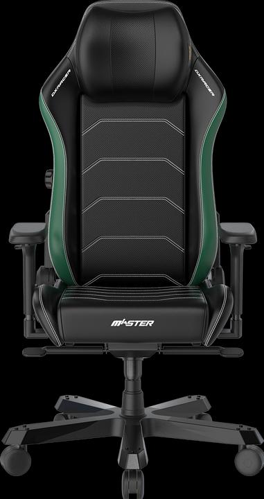 DXRacer MASTER Racer, Gaming Stuhl, MASTER 2023, Plus / XL / Microfaser Leder / schwarz-grün