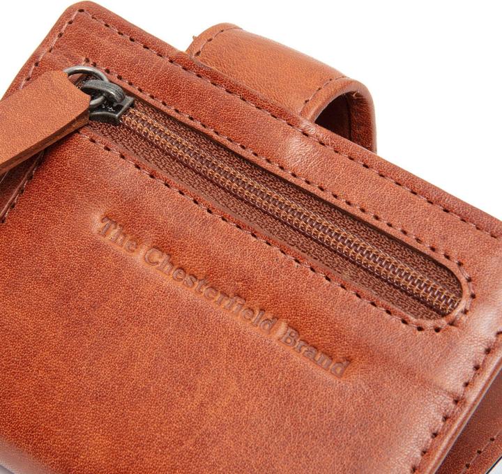 Produktbild The Chesterfield Brand Larino Geldbörse RFID Schutz Leder 7 cm