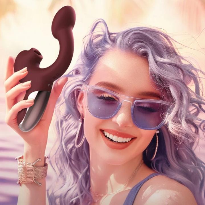 Actual product image Magic Motion – Magic Ponder Vibrator with Lick & G-Spot Function – Red