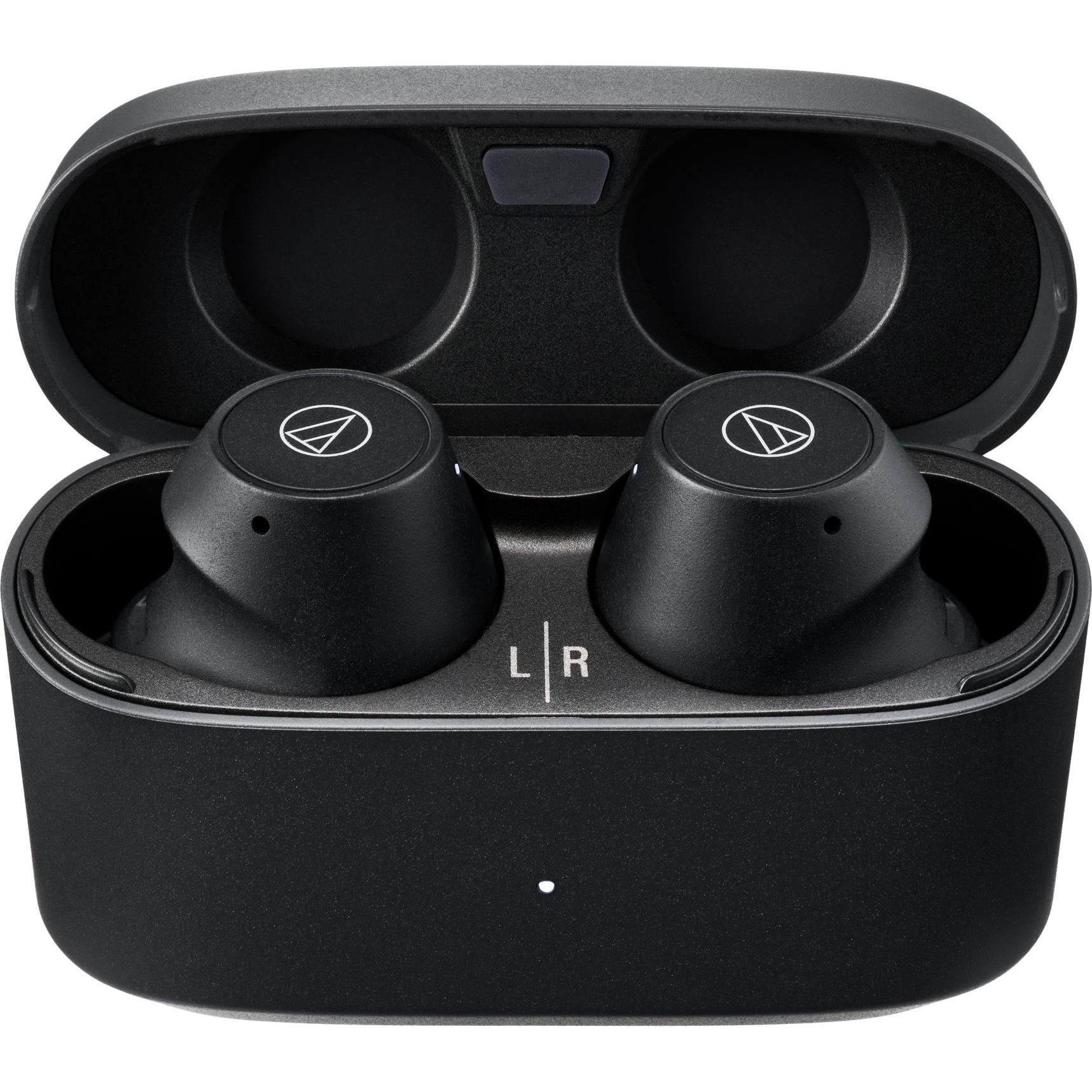 Audio-Technica AudioT ATH-CKS30TW+ bk (ANC, 7.50 h, Senza fili), Cuffie, Nero