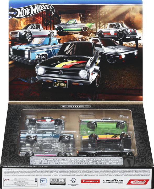 Actual product image Hot Wheels Zamac Themed 6-Pack