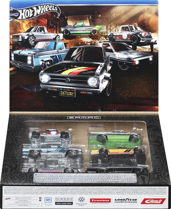 Actual product image Hot Wheels Zamac Themed 6-Pack