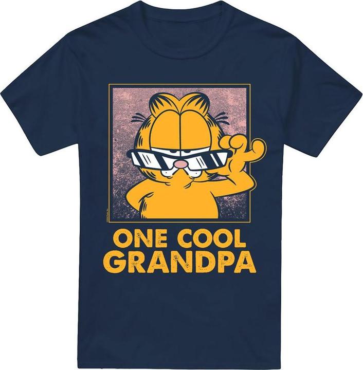 Immagine prodotto Garfield One Cool Grandpa Maglietta Festa del Papà Uomo (M)