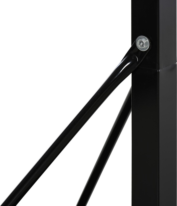 Actual product image Homcom Basketball hoop with 2 wheels