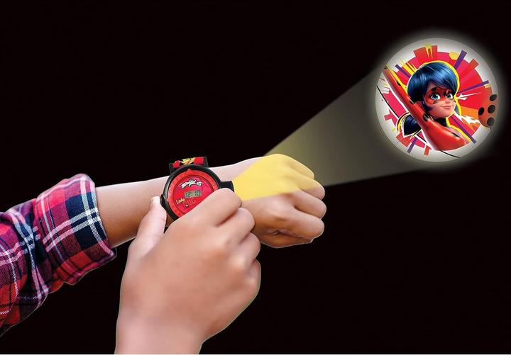 Image du produit Lexibook Horloge de projection numérique au design Miraculous avec 20 images à projeter
