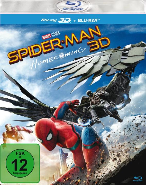 Immagine prodotto Sony Spider-Man: Homecoming (Blu-ray 3D, 2017, Tedesco)