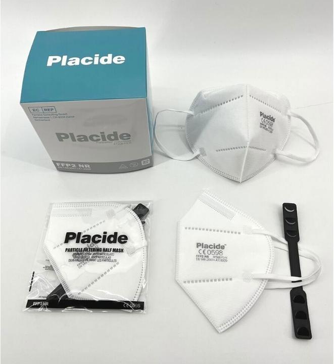 Produktbild Placide Atemschutzmasken (FFP2, 20 x)
