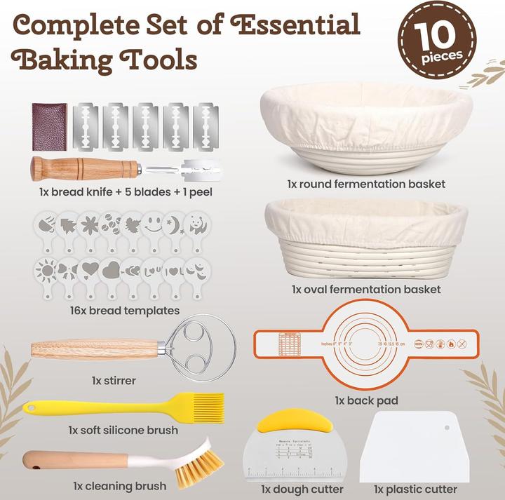 Image du produit Mkakyes Gärkörbchen-Set