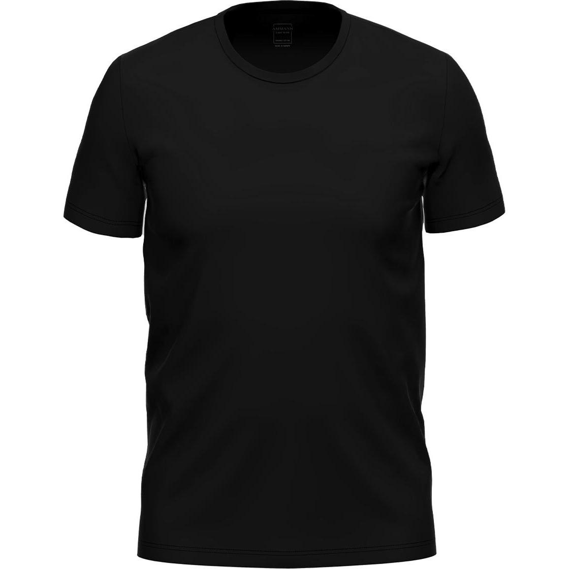 Ammann, Herren, Shirt, Close to you Unterhemd / Shirt Kurzarm, Schwarz, (M)