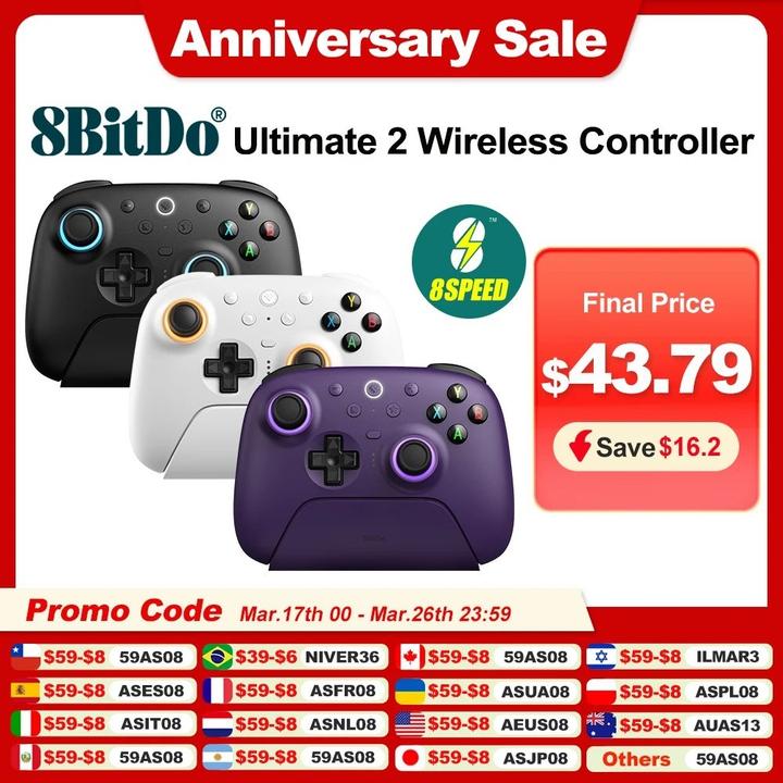 Produktbild 8bitdo Ultimate 2 Wireless (PC)