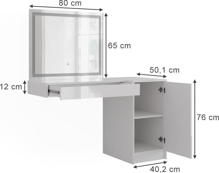 Image du produit Vicco Sherry (120 x 50.10 x 76 cm)