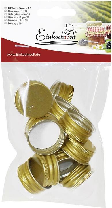 Einkochwelt Drehverschluss 10er Pack (10 Stk.)