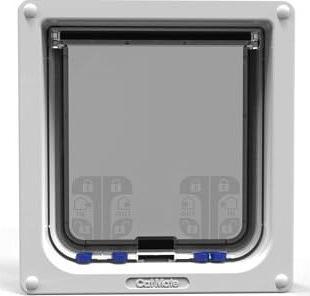 Image du produit Cat Mate Chatière à verrouillage 4 voies, XL, blanc (Chatière magnétique)