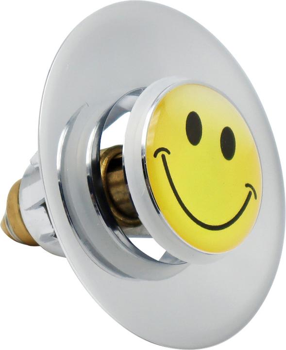Dusbad Pop Up Universal Sink Plug Smiley