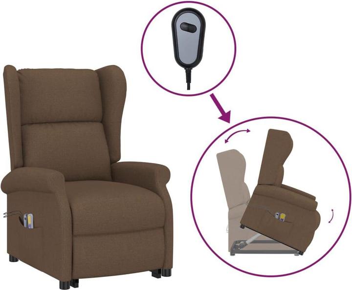 Produktbild vidaXL Elektrischer Massagestuhl