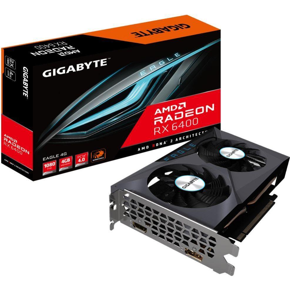 Gigabyte Radeon RX 6400 EAGLE 4G (4 GB), Grafikkarte