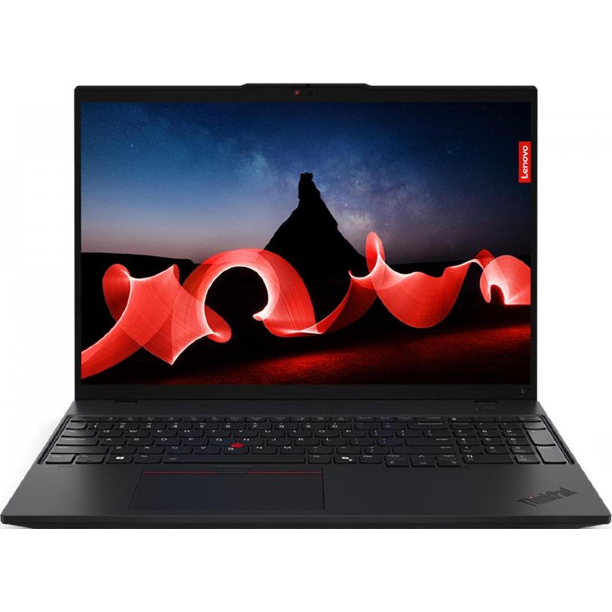 Lenovo ThinkPad L16 Gen 1 (16", 512 GB, 16 GB, DE, Intel Core Ultra 5 125U), Notebook, Schwarz