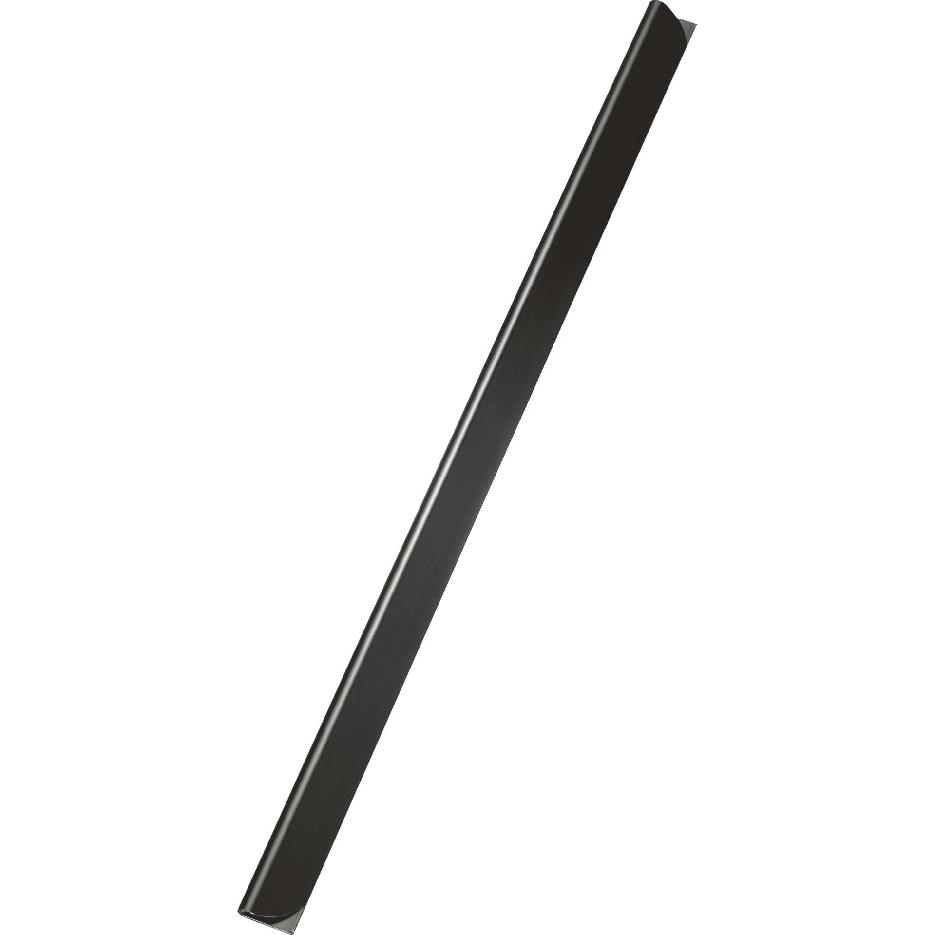 Leitz, Ordner Zubehör, Klemmschiene, DIN A4, Füllhöhe: 6 mm, schwarz aus Kunststoff, Fassungsvermögen: 60 Blatt