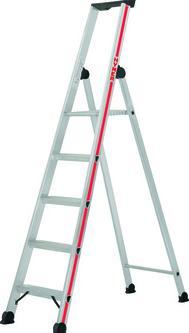 Actual product image Hymer-Leitern Stufenstehleiter 4126 / 6 Stufen (Stepladder, 214 cm)