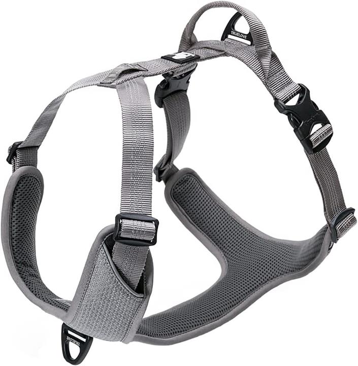 Actual product image Truelove Hundegeschirr Outdoor Adventure II, reflektierend, 2 Leinenbefestigungen (L, Dog)