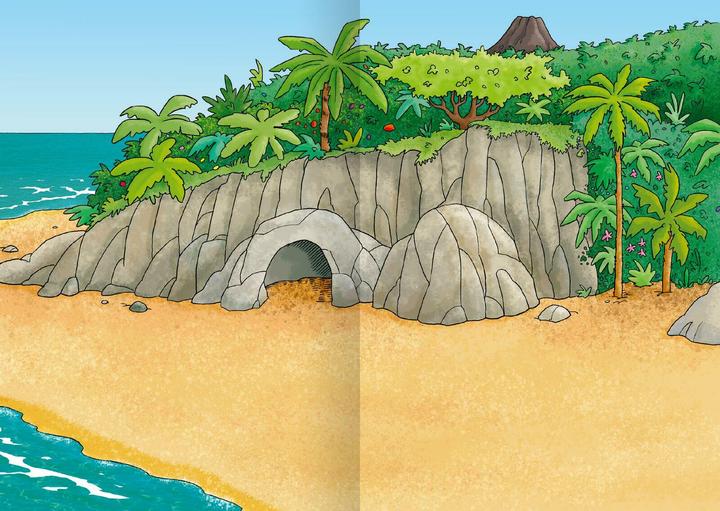 Produktbild MINI-Stickerheft – Dinosaurier