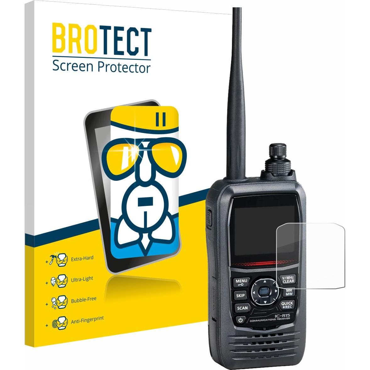 BROTECT AirGlass Panzerglasfolie, Walkie-Talkie Zubehör