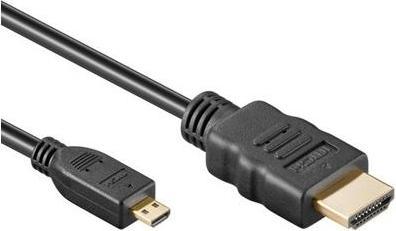 Actual product image Purelink micro HDMI (Typ D) — HDMI (Typ A) (5 m, HDMI)