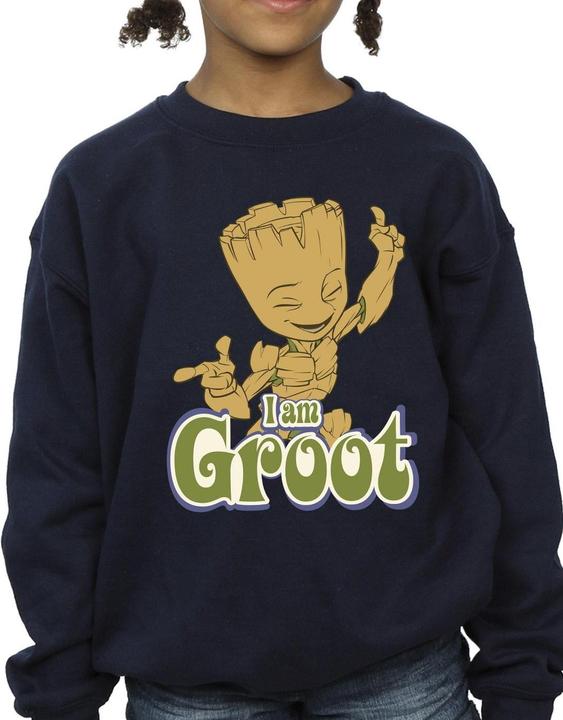 Produktbild Guardians of the Galaxy Groot Dancing Sweatshirt Mädchen (152, 158)