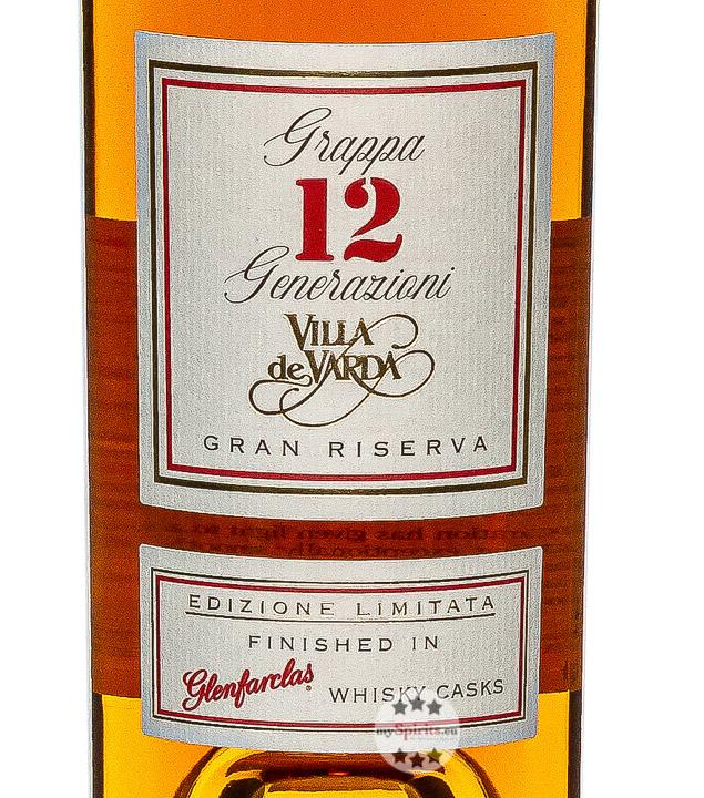 Produktbild Villa de Varda Grappa Gran Riserva 12 Generazioni 0,7 Liter 42 % Vol.