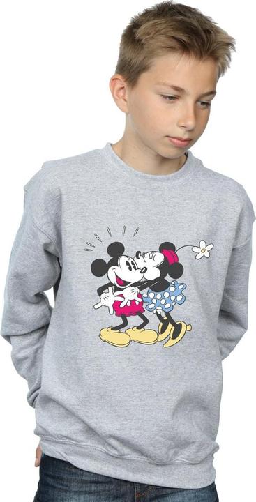 Produktbild Disney Mickey And Minnie Mouse Kiss Sweatshirt Jungen (152, 158)
