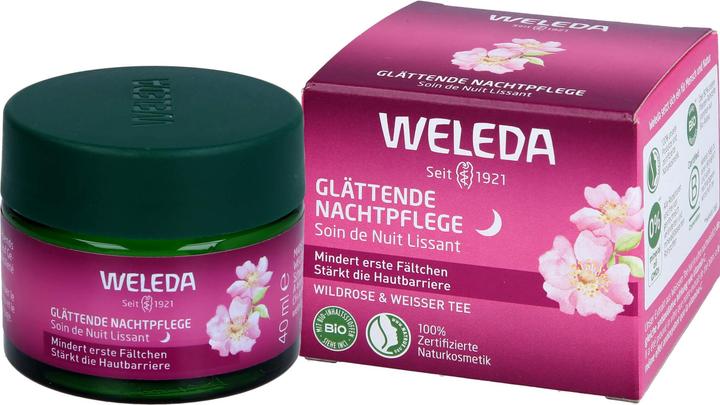 Actual product image Weleda Glättend Nachtpflege (40 ml, Night cream, Up to SPF 10)