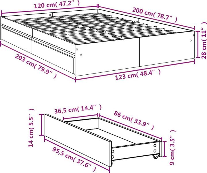 Actual product image VidaXL Khai (200 x 200 cm)