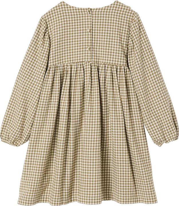 Produktbild Vertbaudet Mädchen Volantkleid mit Vichykaro (128)